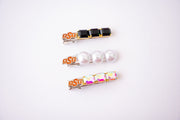 OSU - Oklahoma State University - Cowboys- Pokes - Collegiate Bling Hair Clip