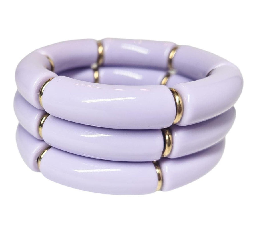 The Lovely Lilac Bracelet Stack