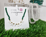 Baylor Bears Gameday Necklace - MOP Mother of Pearl Shell Letters