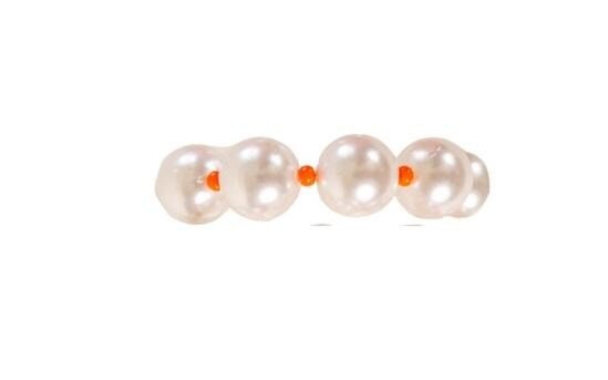 The OSU Oklahoma State Pretty Big Pearl Bracelet