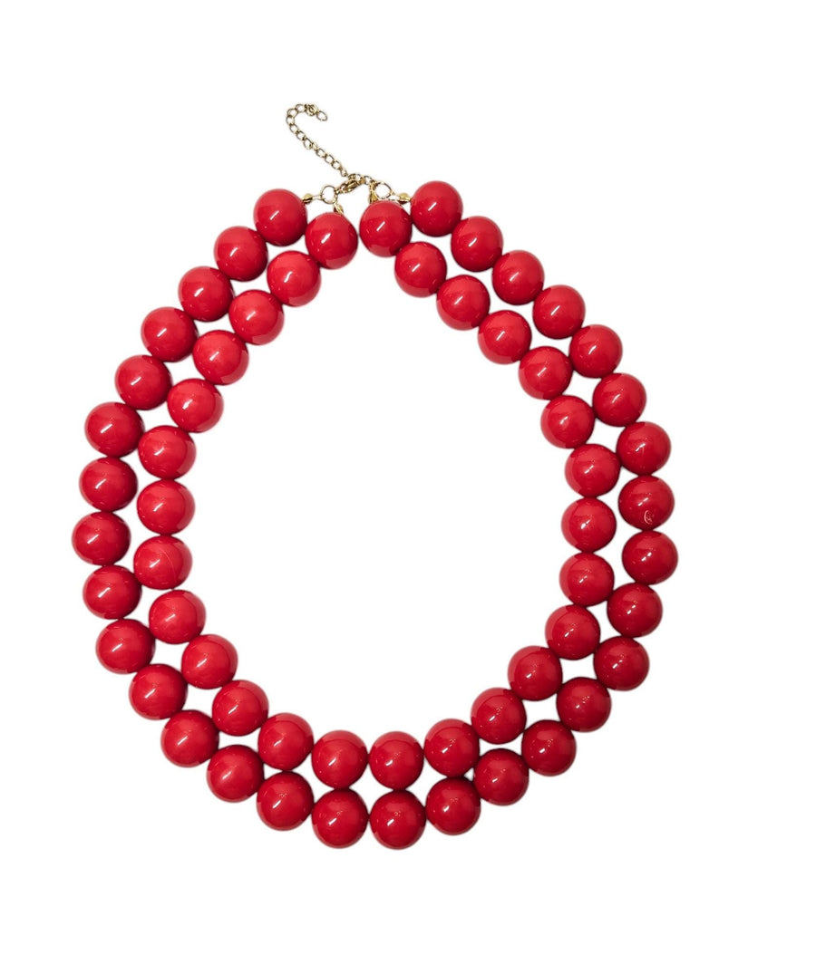 Oklahoma Boomer Sooner Gameday Red Candy Necklace - OU