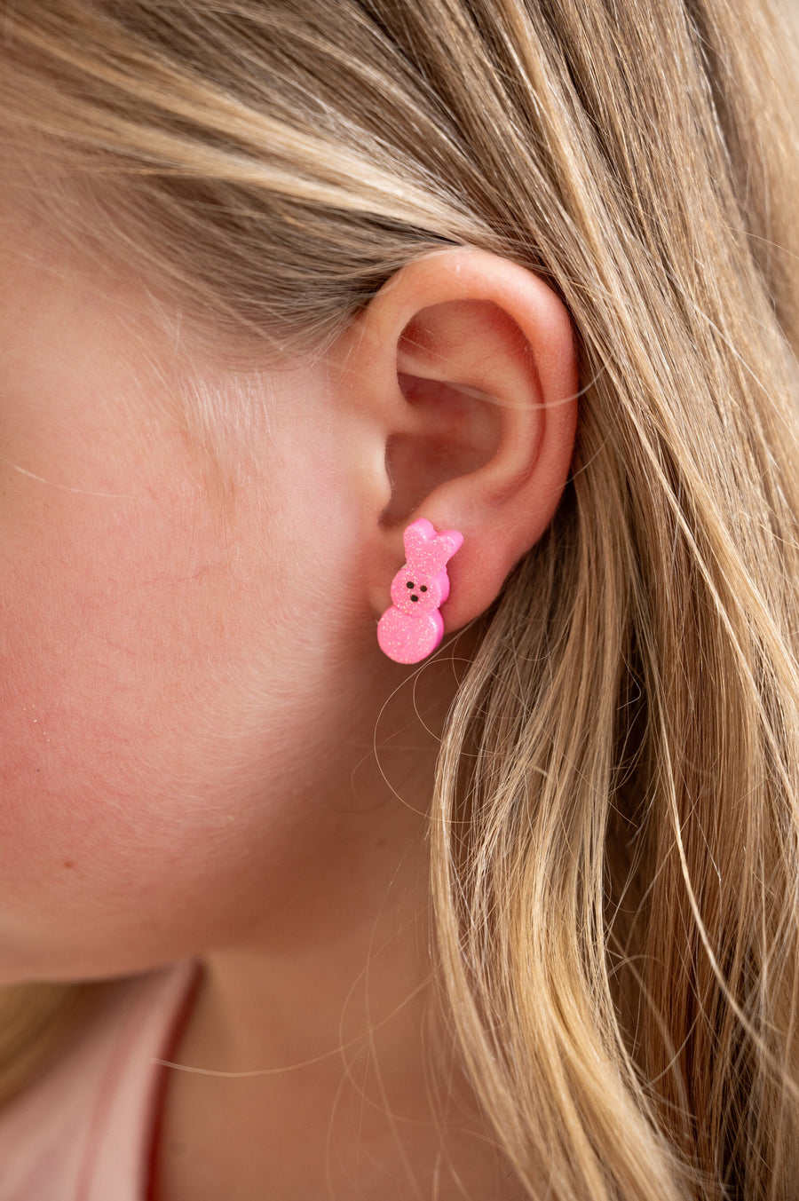 Easter Peeps Realistic Polymer Stud Earrings