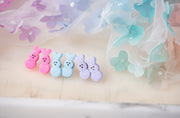 Easter Peeps Realistic Polymer Stud Earrings