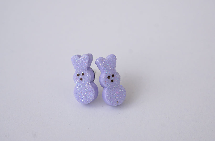 Easter Peeps Realistic Polymer Stud Earrings