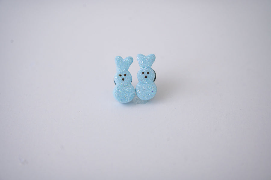 Easter Peeps Realistic Polymer Stud Earrings