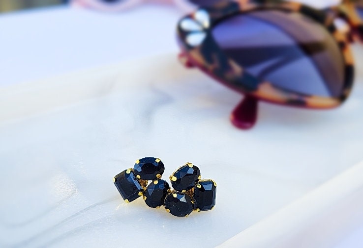 The Birdie Cluster Earring Studs